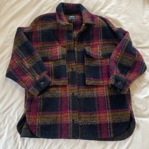 Zara Plaid Jacket